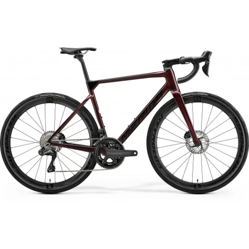 Merida scultura gloss red carbon 18 deals